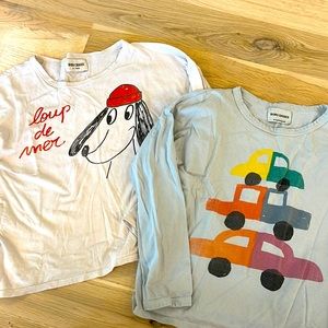 Bobo choses boys unisex long sleeve tees 6/7
